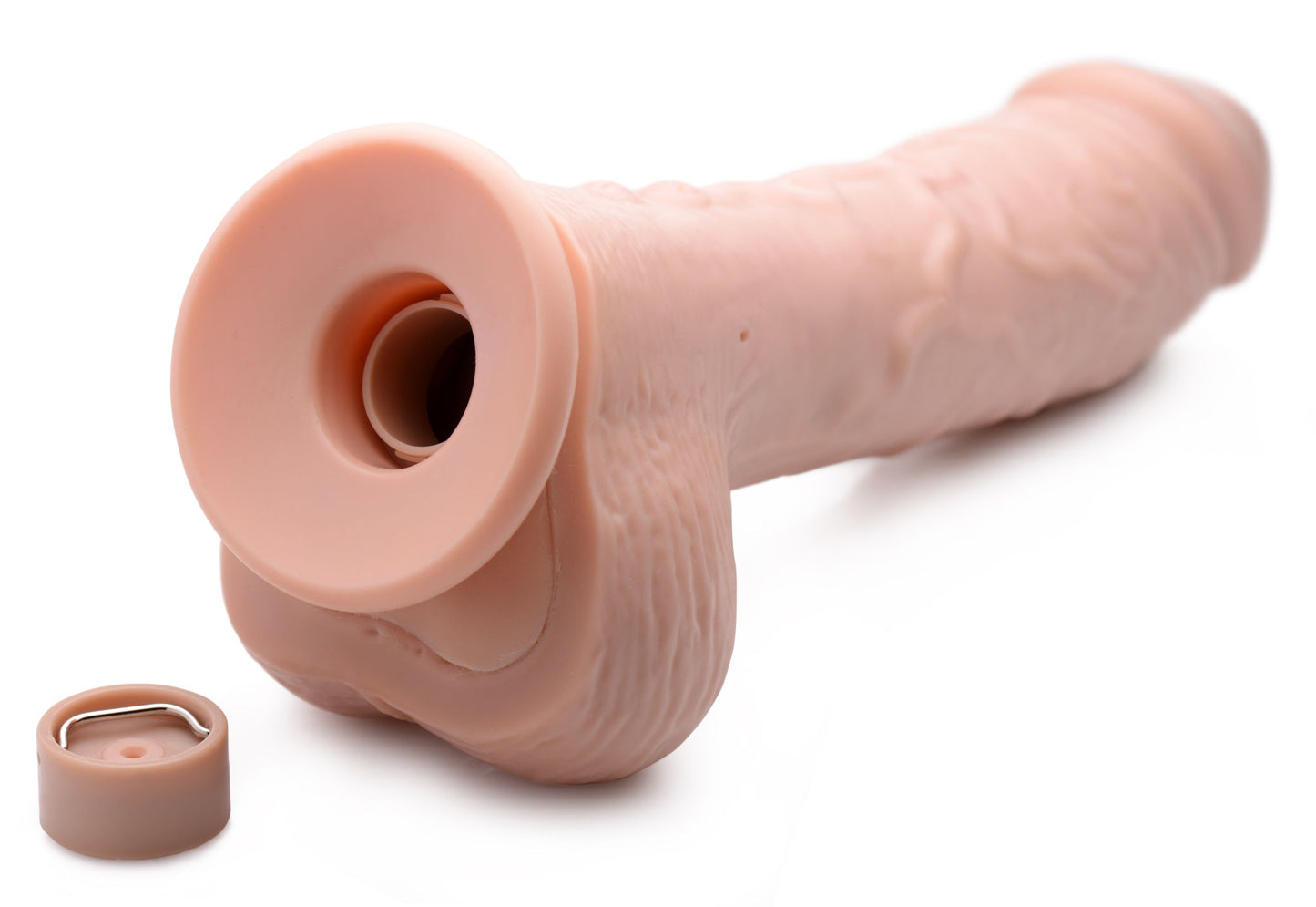 7 Inch Vibrating Squirting Dildo With Remote Control