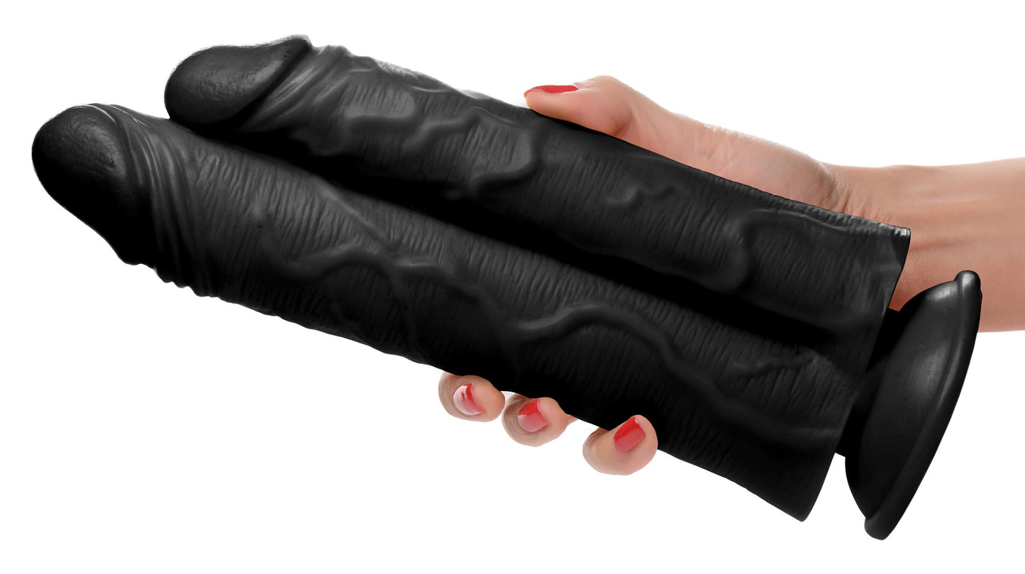 Double Stuffer 10 Inch Dildo