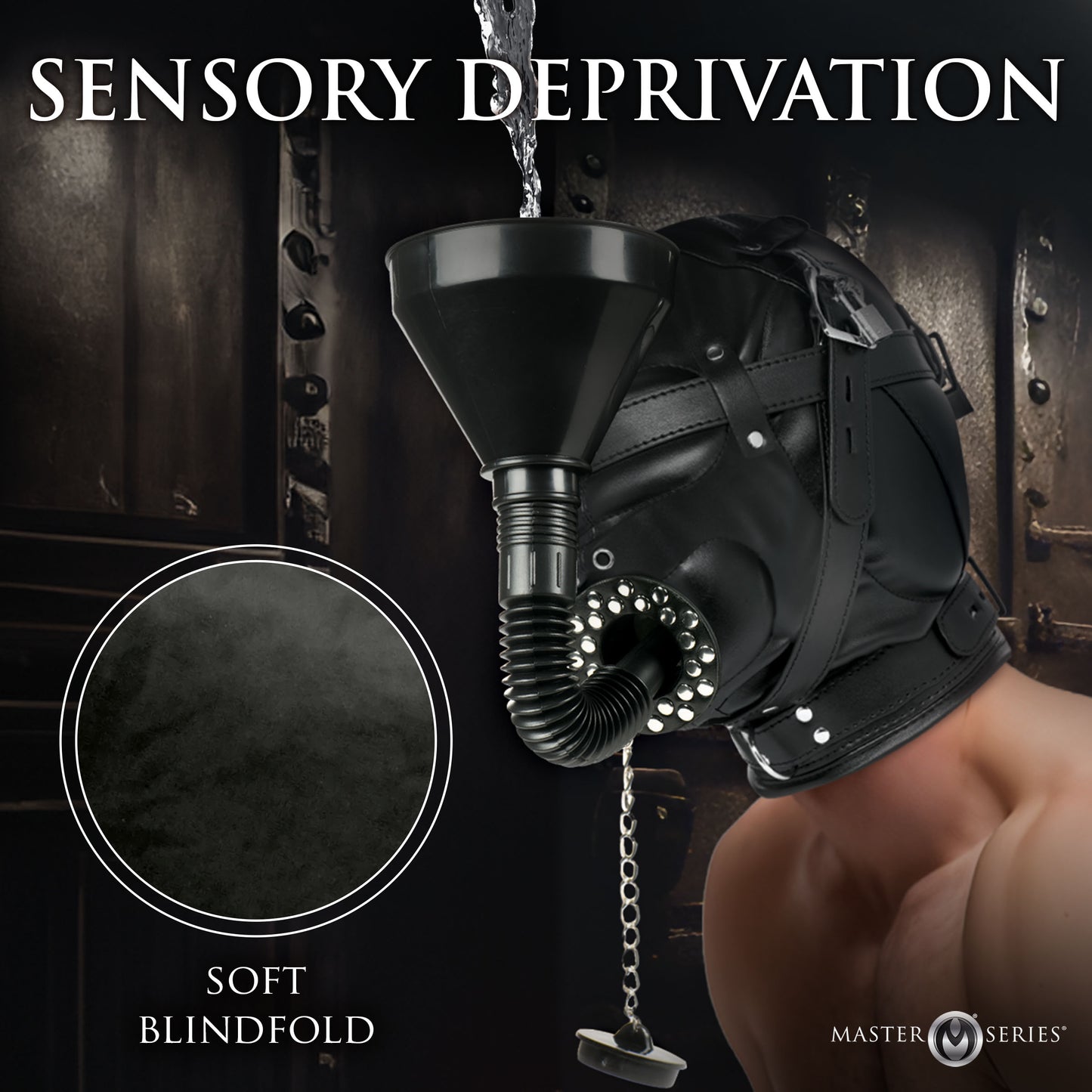 Degraded Sensory Deprivation Hood With Funnel