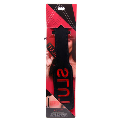 Slut Steel Enforced Spanking Paddle