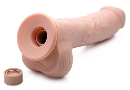 7 Inch Vibrating Squirting Dildo With Remote Control