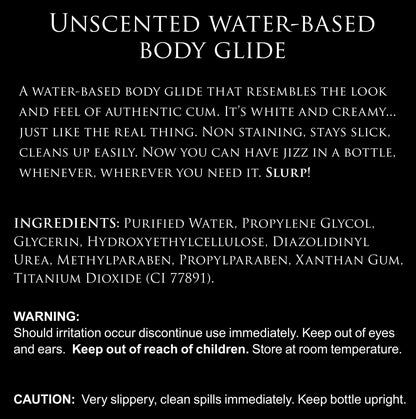 Jizz Unscented Water-based Lube