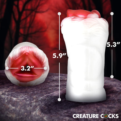 Snow She-wolf Silicone Stroker