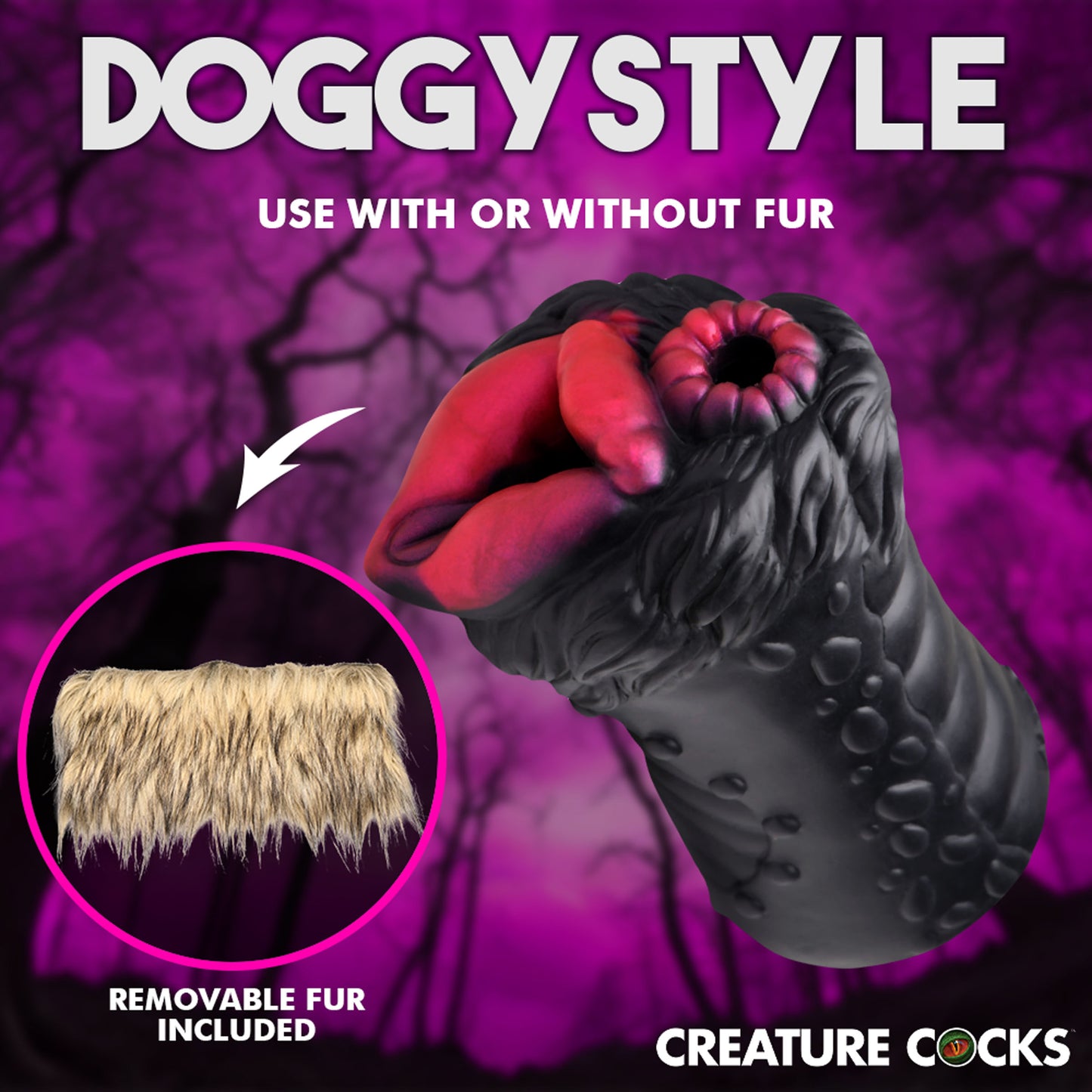 Savage She-wolf Silicone Stroker