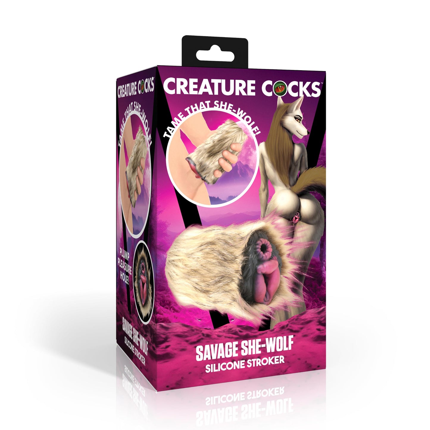 Savage She-wolf Silicone Stroker